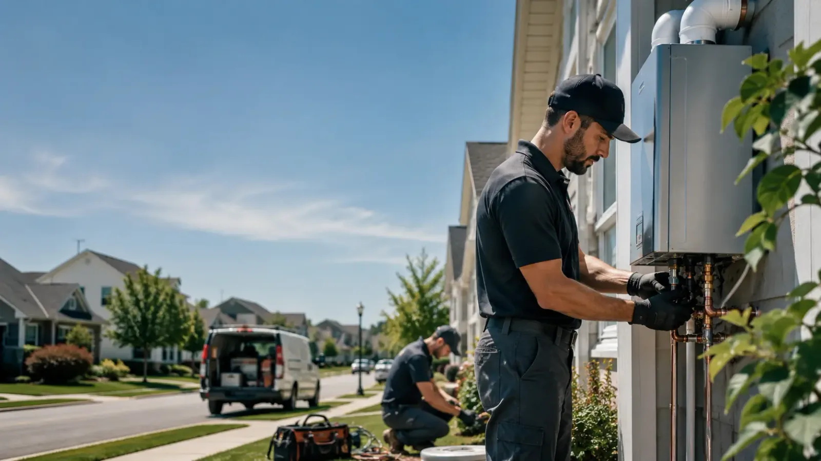 Tankless Water Heater Installation in Custer, WI